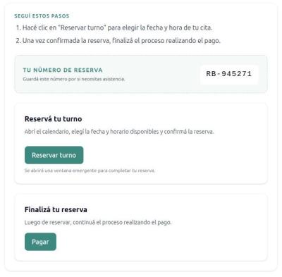 Cómo agendar una reserva en Mercado Argento